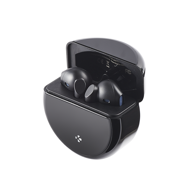 MyKronoz Zebuds Pro TWS Earbuds with wireless charging case – Black