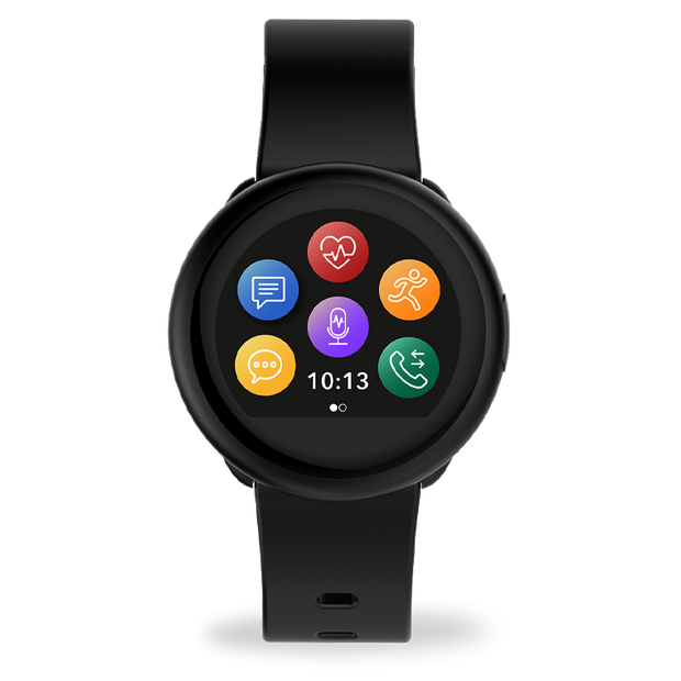 MyKronoz ZeRound3 Lite | Stylish Smartwatch and Fitness Tracker